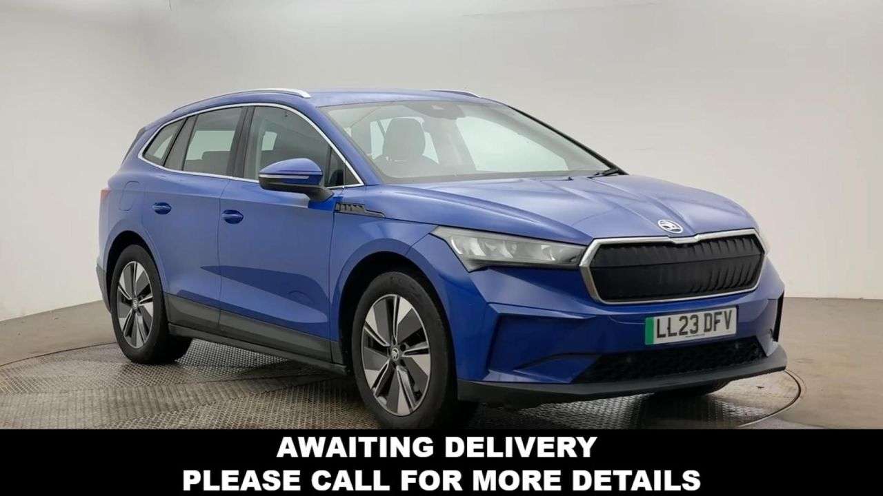A 2023 SKODA ENYAQ iV 82kWh 80 SUV 5dr Electric Auto (DC135kW) (204 ps) A 2023 SKODA ENYAQ iV 82kWh 80 SUV 5dr Electric Auto (DC135kW) (204 ps)