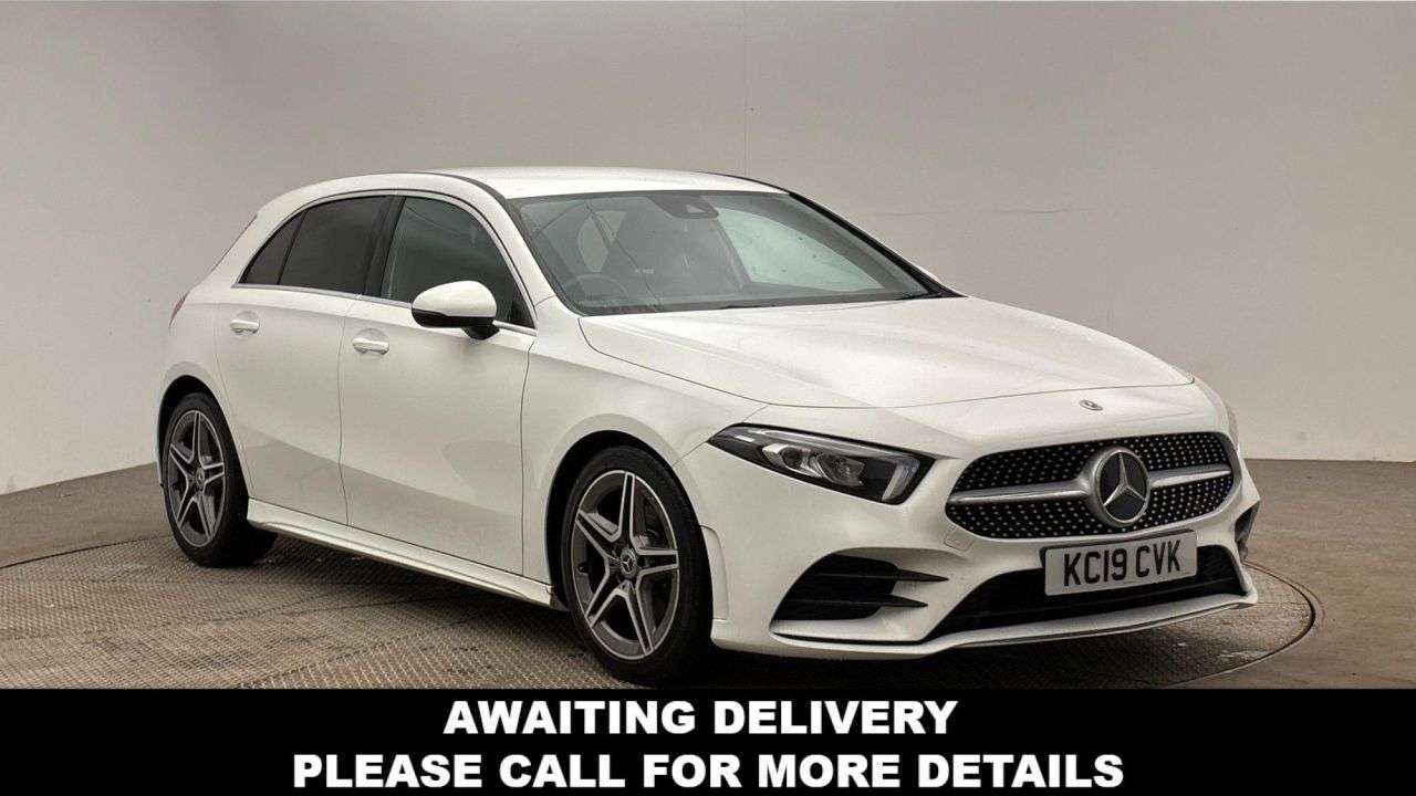 A 2019 MERCEDES-BENZ A CLASS 1.3 A180 AMG Line Hatchback 5dr Petrol Manual Euro 6 (s/s) (136 ps) A 2019 MERCEDES-BENZ A CLASS 1.3 A180 AMG Line Hatchback 5dr Petrol Manual Euro 6 (s/s) (136 ps)