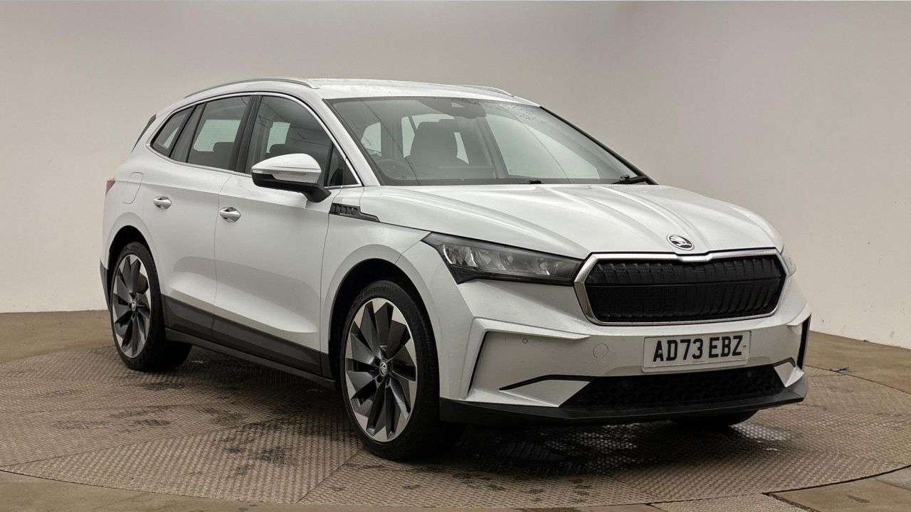 A 2023 SKODA ENYAQ iV 82kWh 80 SUV 5dr Electric Auto (DC135kW) (204 ps) A 2023 SKODA ENYAQ iV 82kWh 80 SUV 5dr Electric Auto (DC135kW) (204 ps)