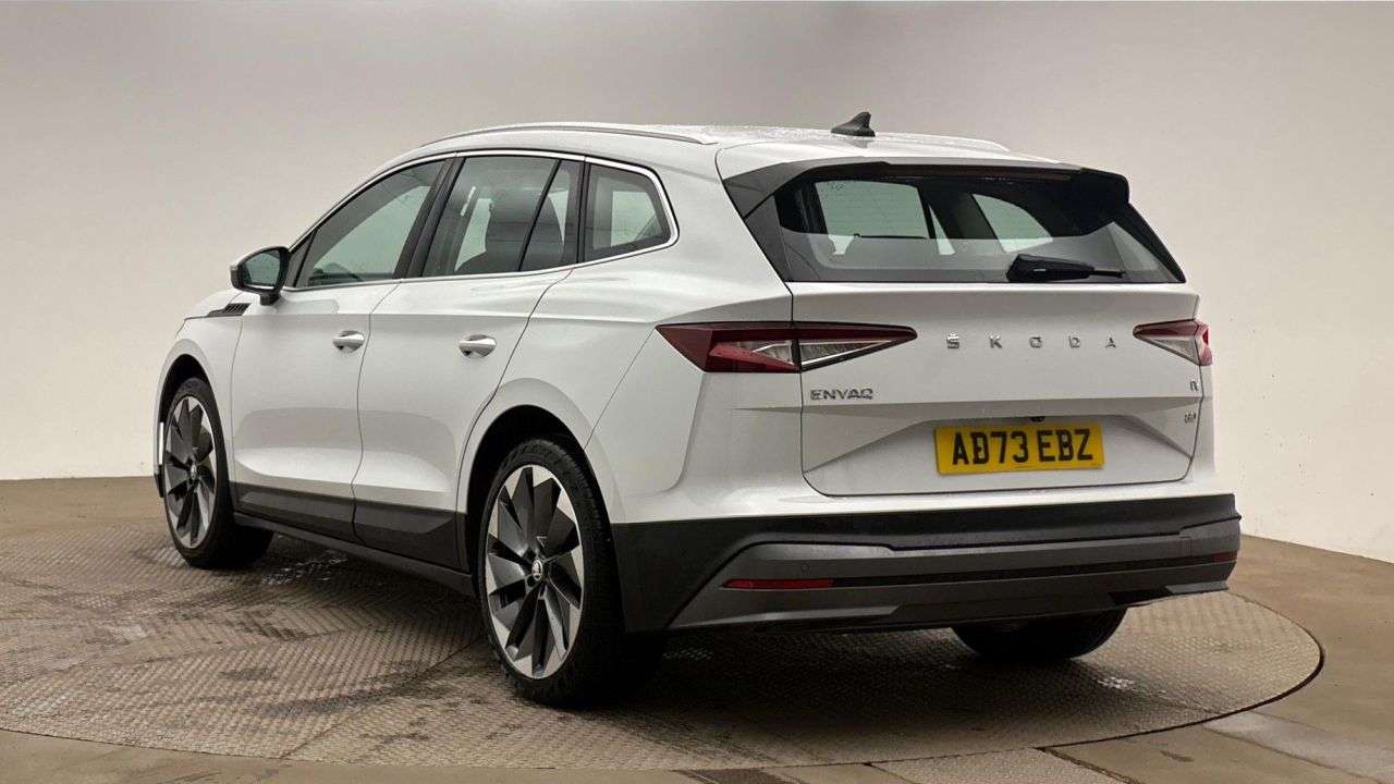 A 2023 SKODA ENYAQ iV 82kWh 80 SUV 5dr Electric Auto (DC135kW) (204 ps) A 2023 SKODA ENYAQ iV 82kWh 80 SUV 5dr Electric Auto (DC135kW) (204 ps)