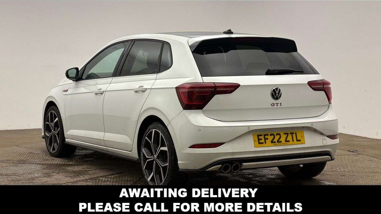 A 2022 VOLKSWAGEN POLO 2.0 TSI GTI Hatchback 5dr Petrol DSG Euro 6 (s/s) (207 ps) A 2022 VOLKSWAGEN POLO 2.0 TSI GTI Hatchback 5dr Petrol DSG Euro 6 (s/s) (207 ps)