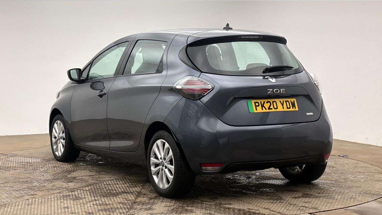A 2020 RENAULT ZOE R135 52kWh Iconic Hatchback 5dr Electric Auto (i, Rapid Charge) (134 bhp) A 2020 RENAULT ZOE R135 52kWh Iconic Hatchback 5dr Electric Auto (i, Rapid Charge) (134 bhp)