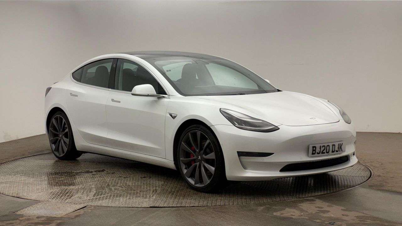 A 2020 TESLA MODEL 3 (Dual Motor) Performance Saloon 4dr Electric Auto 4WDE (Performance Upgrade A 2020 TESLA MODEL 3 (Dual Motor) Performance Saloon 4dr Electric Auto 4WDE (Performance Upgrade