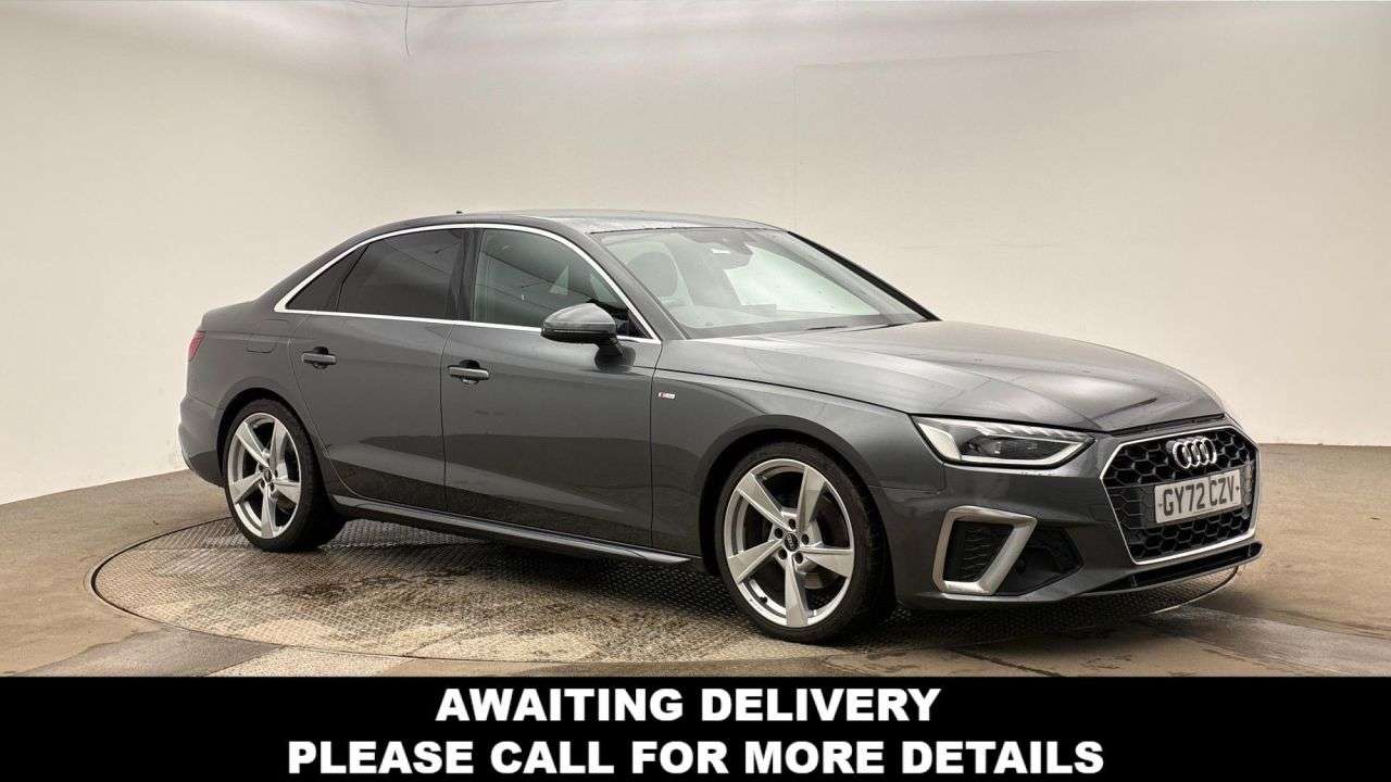 A 2022 AUDI A4 2.0 TFSI 35 S line Saloon 4dr Petrol S Tronic Euro 6 (s/s) (150 ps) A 2022 AUDI A4 2.0 TFSI 35 S line Saloon 4dr Petrol S Tronic Euro 6 (s/s) (150 ps)