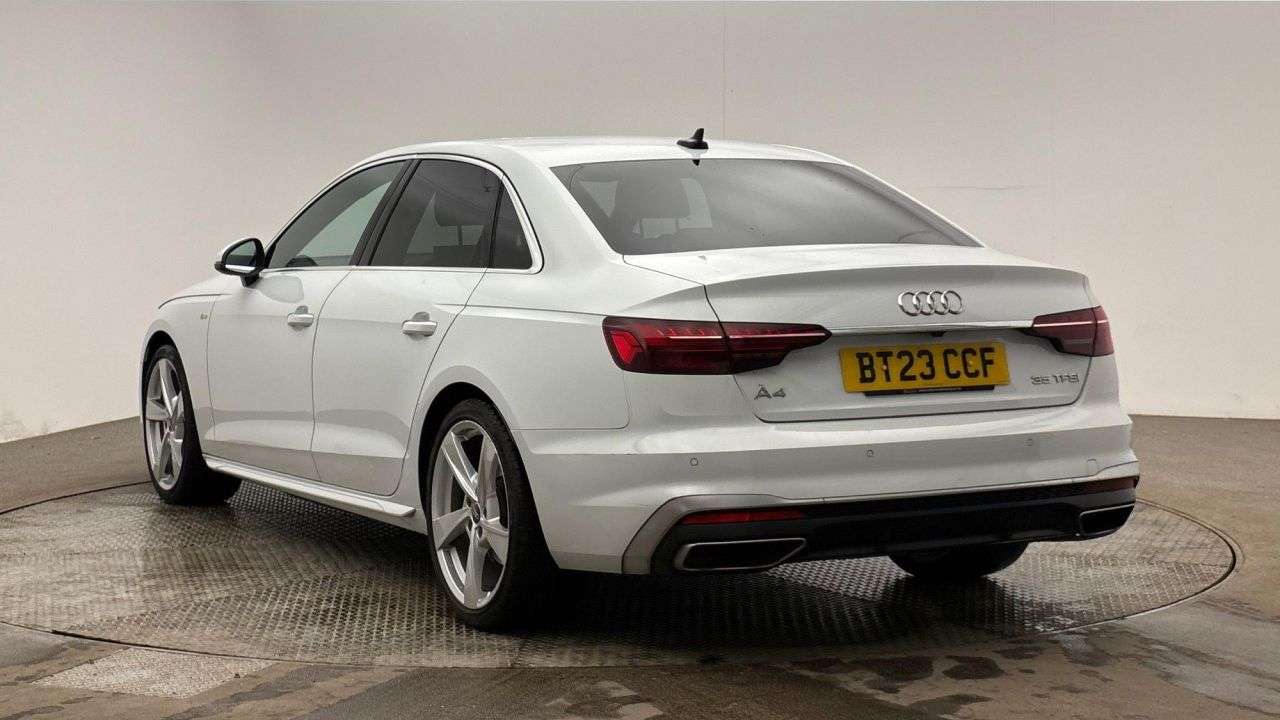A 2023 AUDI A4 2.0 TFSI 35 S line Saloon 4dr Petrol S Tronic Euro 6 (s/s) (150 ps) A 2023 AUDI A4 2.0 TFSI 35 S line Saloon 4dr Petrol S Tronic Euro 6 (s/s) (150 ps)
