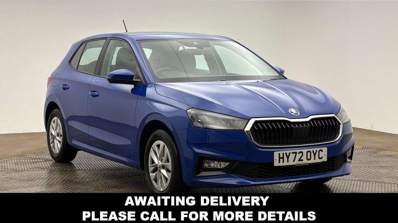 A 2022 SKODA FABIA 1.0 MPI SE Comfort Hatchback 5dr Petrol Manual Euro 6 (s/s) (80 ps) A 2022 SKODA FABIA 1.0 MPI SE Comfort Hatchback 5dr Petrol Manual Euro 6 (s/s) (80 ps)