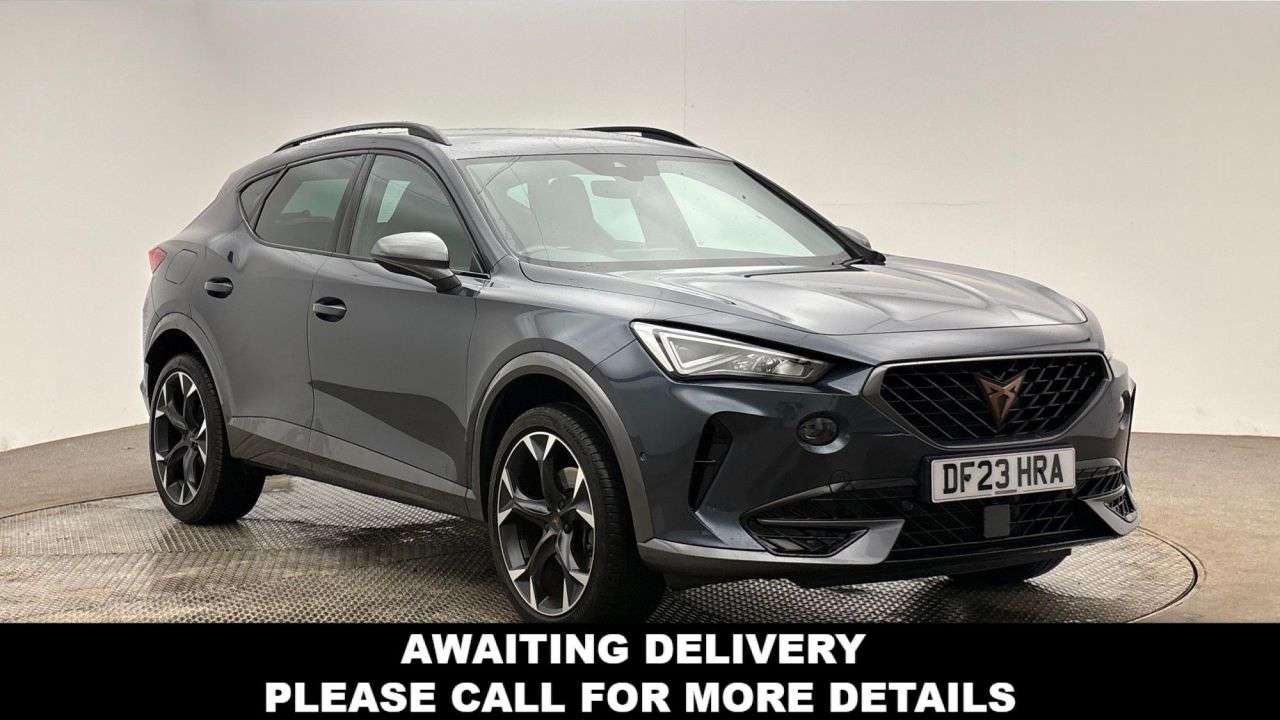 A 2023 CUPRA FORMENTOR 1.5 TSI V2 SUV 5dr Petrol DSG Euro 6 (s/s) (150 ps) A 2023 CUPRA FORMENTOR 1.5 TSI V2 SUV 5dr Petrol DSG Euro 6 (s/s) (150 ps)