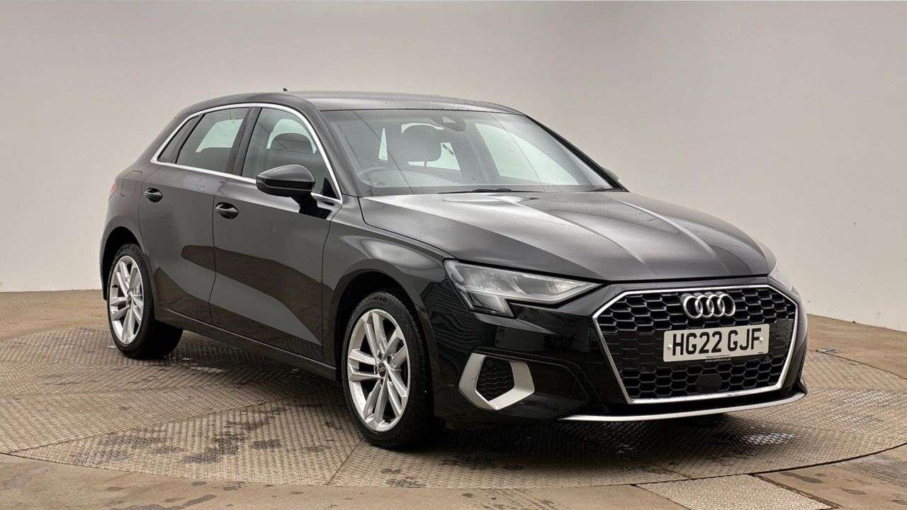 A 2022 AUDI A3 1.4 TFSIe 40 Sport Sportback 5dr Petrol Plug-in Hybrid S Tronic Euro 6 (s/s A 2022 AUDI A3 1.4 TFSIe 40 Sport Sportback 5dr Petrol Plug-in Hybrid S Tronic Euro 6 (s/s