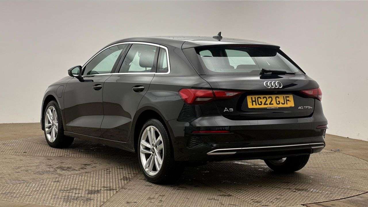 A 2022 AUDI A3 1.4 TFSIe 40 Sport Sportback 5dr Petrol Plug-in Hybrid S Tronic Euro 6 (s/s A 2022 AUDI A3 1.4 TFSIe 40 Sport Sportback 5dr Petrol Plug-in Hybrid S Tronic Euro 6 (s/s