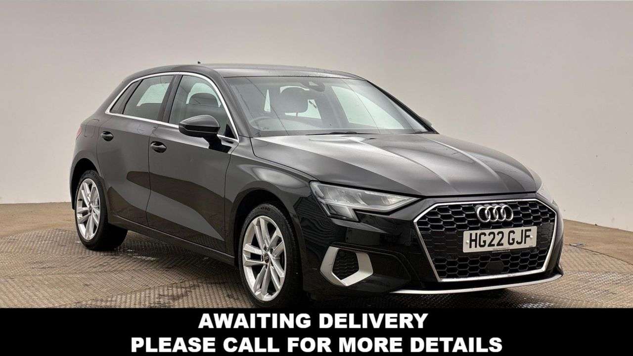 A 2022 AUDI A3 1.4 TFSIe 40 Sport Sportback 5dr Petrol Plug-in Hybrid S Tronic Euro 6 (s/s A 2022 AUDI A3 1.4 TFSIe 40 Sport Sportback 5dr Petrol Plug-in Hybrid S Tronic Euro 6 (s/s