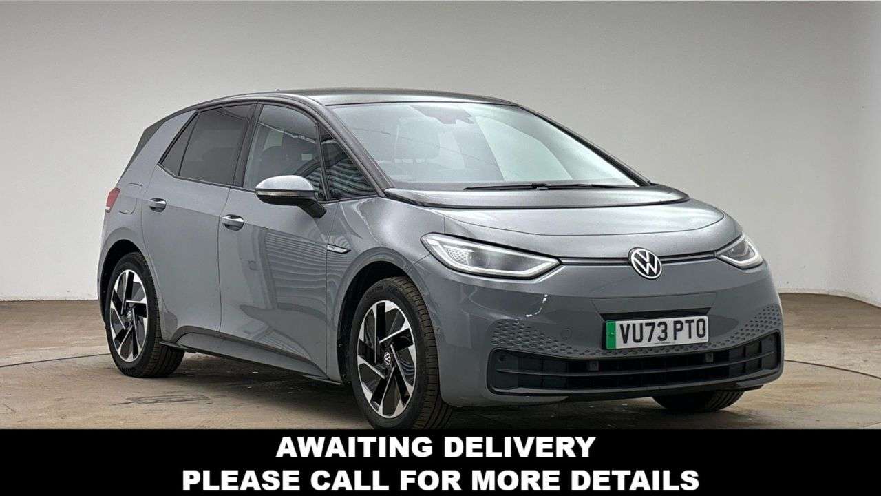 A 2023 VOLKSWAGEN ID3 Pro 58kWh Family Hatchback 5dr Electric Auto (145 ps) A 2023 VOLKSWAGEN ID3 Pro 58kWh Family Hatchback 5dr Electric Auto (145 ps)