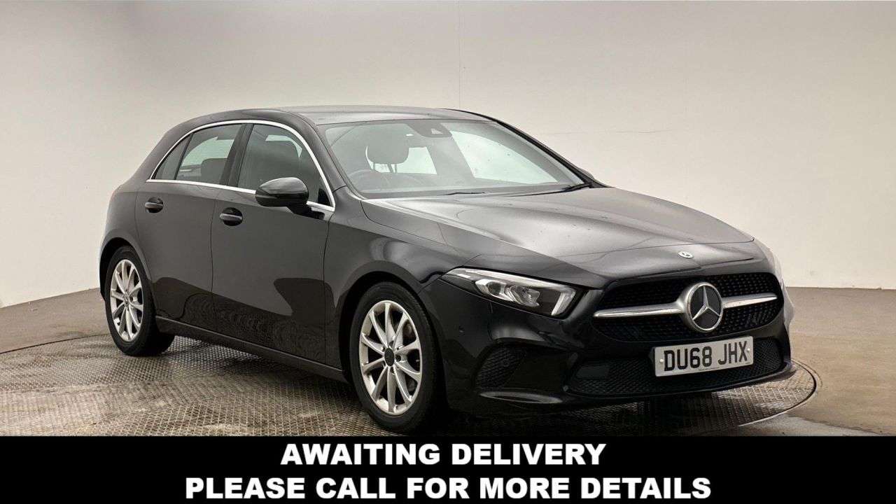 A 2018 MERCEDES-BENZ A CLASS 1.5 A180d Sport (Executive) Hatchback 5dr Diesel 7G-DCT Euro 6 (s/s) (116 p A 2018 MERCEDES-BENZ A CLASS 1.5 A180d Sport (Executive) Hatchback 5dr Diesel 7G-DCT Euro 6 (s/s) (116 p