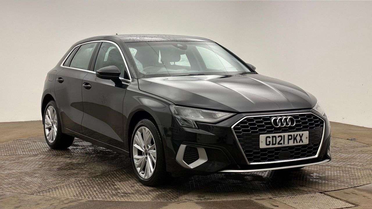 A 2021 AUDI A3 1.4 TFSIe 40 Sport Sportback 5dr Petrol Plug-in Hybrid S Tronic Euro 6 (s/s A 2021 AUDI A3 1.4 TFSIe 40 Sport Sportback 5dr Petrol Plug-in Hybrid S Tronic Euro 6 (s/s