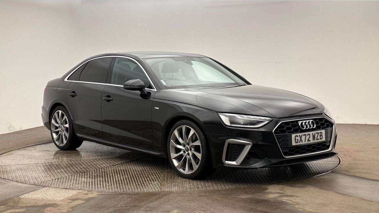 A 2022 AUDI A4 2.0 TDI 35 S line Saloon 4dr Diesel S Tronic Euro 6 (s/s) (163 ps) A 2022 AUDI A4 2.0 TDI 35 S line Saloon 4dr Diesel S Tronic Euro 6 (s/s) (163 ps)