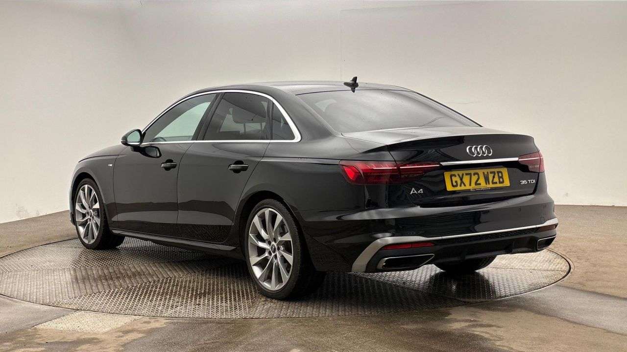 A 2022 AUDI A4 2.0 TDI 35 S line Saloon 4dr Diesel S Tronic Euro 6 (s/s) (163 ps) A 2022 AUDI A4 2.0 TDI 35 S line Saloon 4dr Diesel S Tronic Euro 6 (s/s) (163 ps)