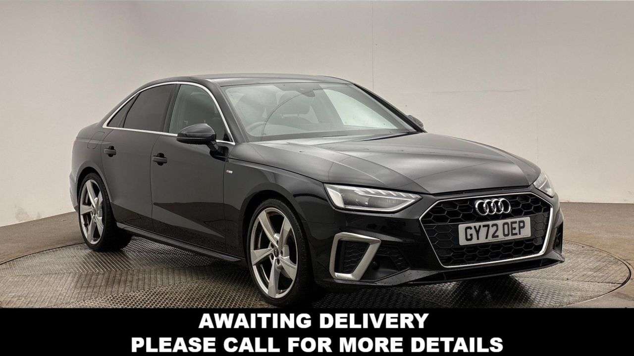 A 2022 AUDI A4 2.0 TFSI 35 S line Saloon 4dr Petrol S Tronic Euro 6 (s/s) (150 ps) A 2022 AUDI A4 2.0 TFSI 35 S line Saloon 4dr Petrol S Tronic Euro 6 (s/s) (150 ps)