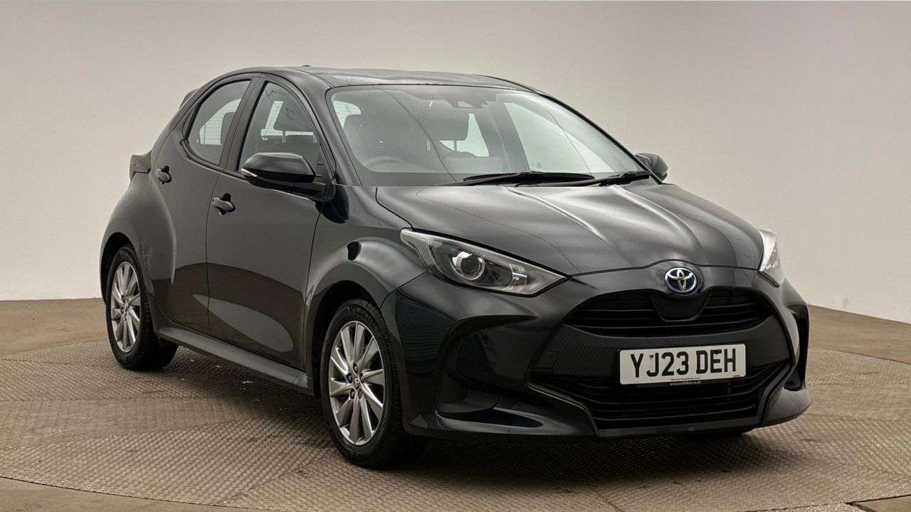 A 2023 TOYOTA YARIS 1.5 VVT-h Icon Hatchback 5dr Petrol Hybrid E-CVT Euro 6 (s/s) (116 ps) A 2023 TOYOTA YARIS 1.5 VVT-h Icon Hatchback 5dr Petrol Hybrid E-CVT Euro 6 (s/s) (116 ps)