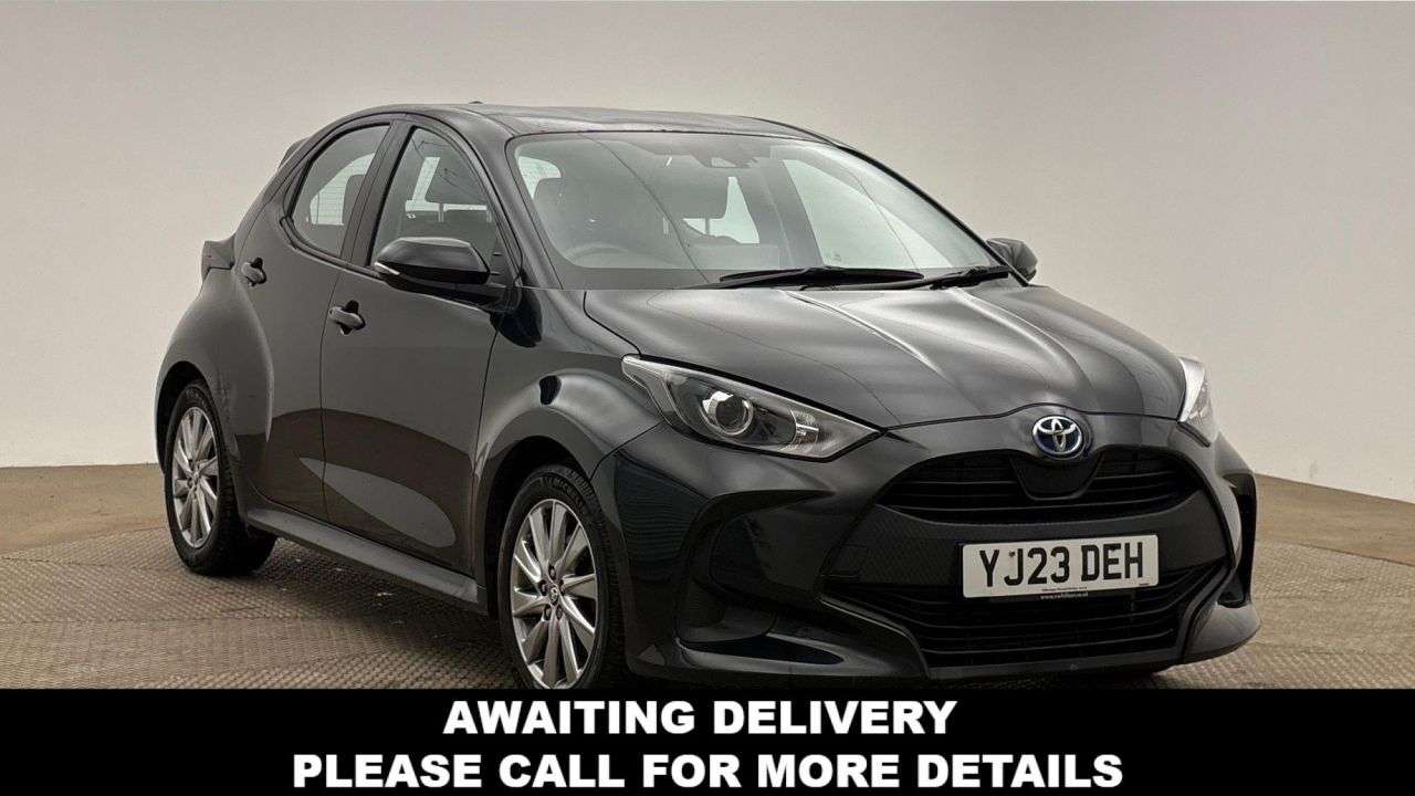 A 2023 TOYOTA YARIS 1.5 VVT-h Icon Hatchback 5dr Petrol Hybrid E-CVT Euro 6 (s/s) (116 ps) A 2023 TOYOTA YARIS 1.5 VVT-h Icon Hatchback 5dr Petrol Hybrid E-CVT Euro 6 (s/s) (116 ps)