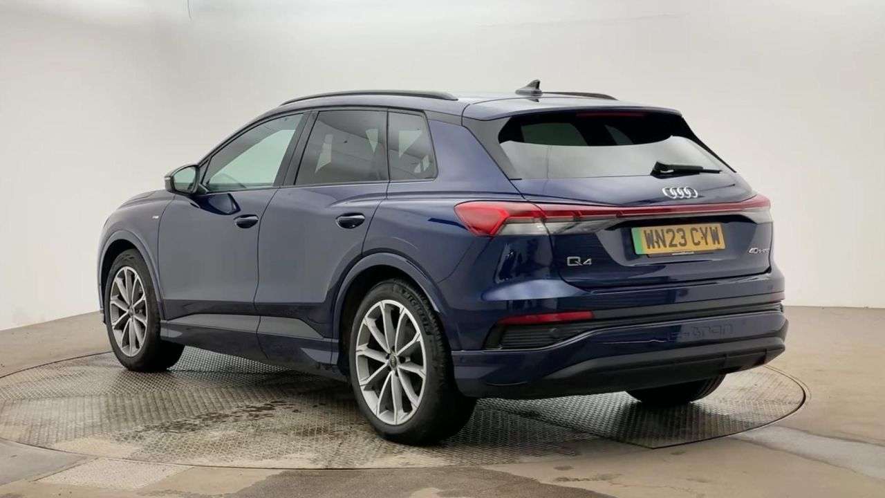 A 2023 AUDI Q4 E-TRON 40 Edition 1 SUV 5dr Electric Auto 82kWh (204 ps) A 2023 AUDI Q4 E-TRON 40 Edition 1 SUV 5dr Electric Auto 82kWh (204 ps)
