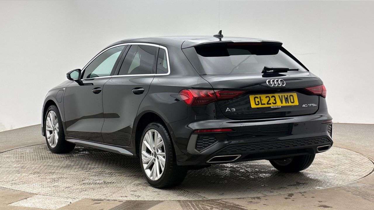 A 2023 AUDI A3 1.4 TFSIe 40 S line Sportback 5dr Petrol Plug-in Hybrid S Tronic Euro 6 (s/ A 2023 AUDI A3 1.4 TFSIe 40 S line Sportback 5dr Petrol Plug-in Hybrid S Tronic Euro 6 (s/