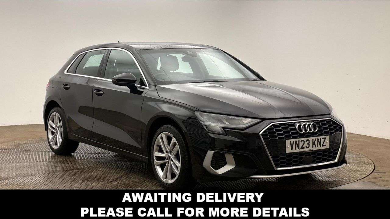 A 2023 AUDI A3 1.4 TFSIe 40 Sport Sportback 5dr Petrol Plug-in Hybrid S Tronic Euro 6 (s/s A 2023 AUDI A3 1.4 TFSIe 40 Sport Sportback 5dr Petrol Plug-in Hybrid S Tronic Euro 6 (s/s