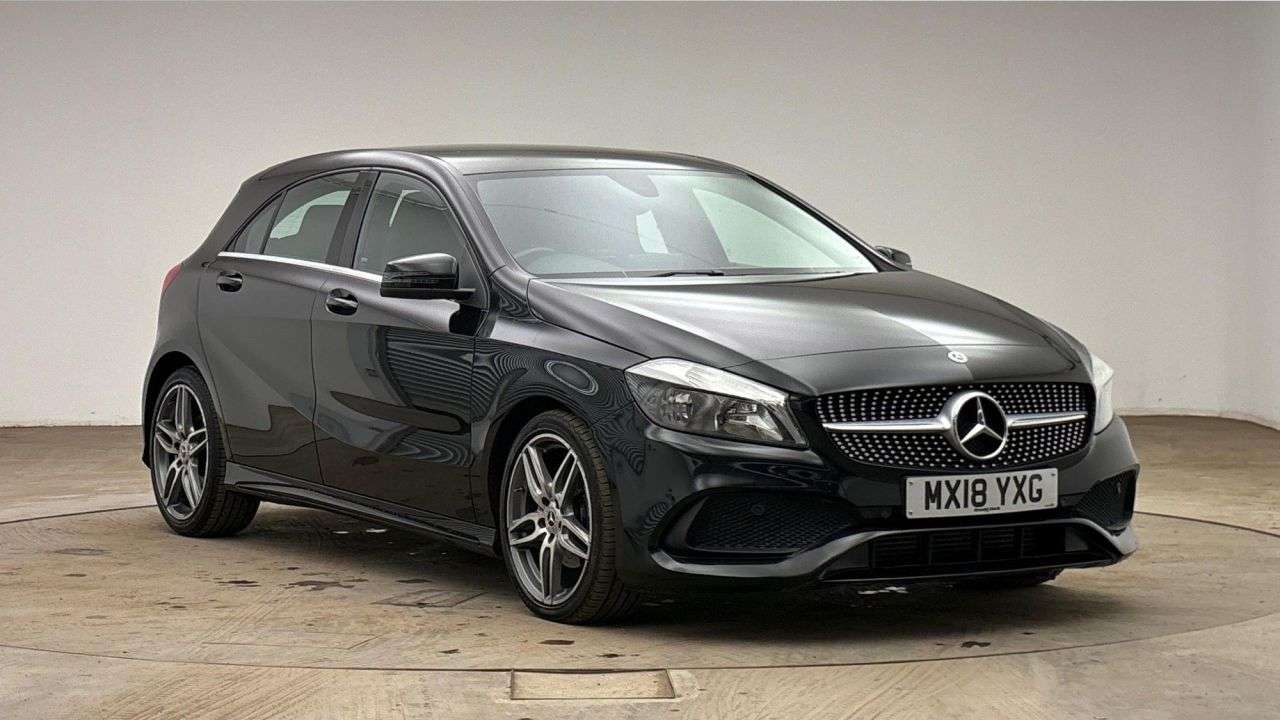 A 2018 MERCEDES-BENZ A CLASS 1.5 A180d AMG Line Hatchback 5dr Diesel 7G-DCT Euro 6 (s/s) (109 ps) A 2018 MERCEDES-BENZ A CLASS 1.5 A180d AMG Line Hatchback 5dr Diesel 7G-DCT Euro 6 (s/s) (109 ps)