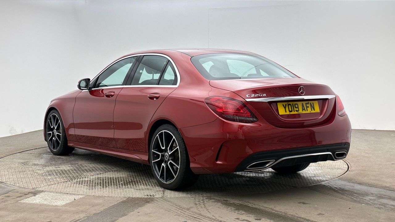 A 2019 MERCEDES-BENZ C CLASS 2.0 C220d AMG Line Saloon 4dr Diesel G-Tronic+ Euro 6 (s/s) (194 ps) A 2019 MERCEDES-BENZ C CLASS 2.0 C220d AMG Line Saloon 4dr Diesel G-Tronic+ Euro 6 (s/s) (194 ps)