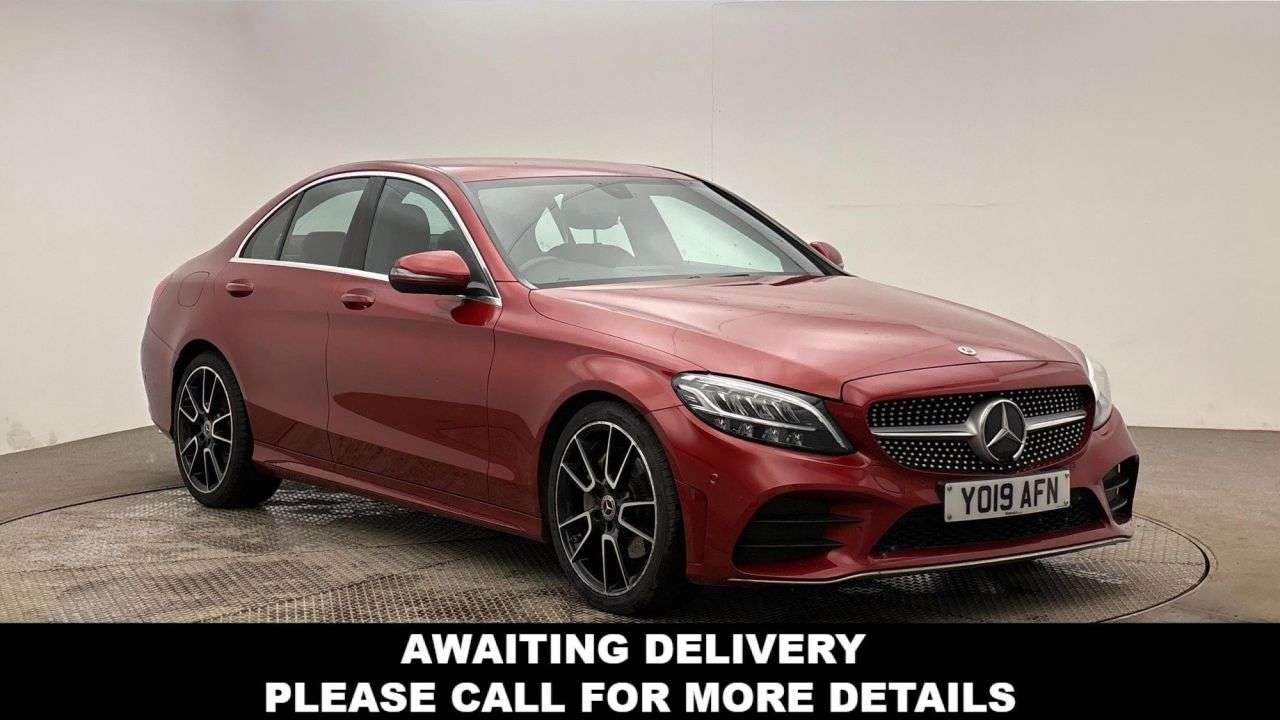 A 2019 MERCEDES-BENZ C CLASS 2.0 C220d AMG Line Saloon 4dr Diesel G-Tronic+ Euro 6 (s/s) (194 ps) A 2019 MERCEDES-BENZ C CLASS 2.0 C220d AMG Line Saloon 4dr Diesel G-Tronic+ Euro 6 (s/s) (194 ps)