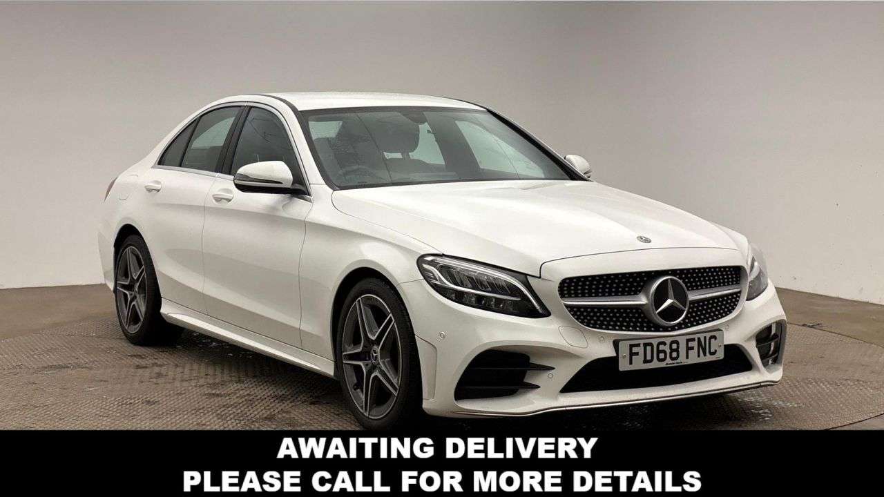A 2018 MERCEDES-BENZ C CLASS 2.0 C220d AMG Line Saloon 4dr Diesel G-Tronic+ Euro 6 (s/s) (194 ps) A 2018 MERCEDES-BENZ C CLASS 2.0 C220d AMG Line Saloon 4dr Diesel G-Tronic+ Euro 6 (s/s) (194 ps)