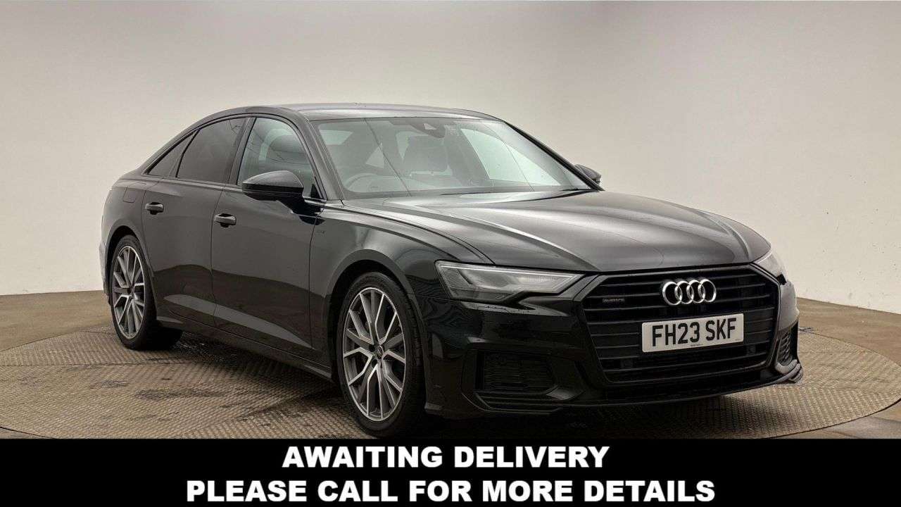 A 2023 AUDI A6 SALOON 2.0 TFSIe 50 Black Edition Saloon 4dr Petrol Plug-in Hybrid S Tronic quattr A 2023 AUDI A6 SALOON 2.0 TFSIe 50 Black Edition Saloon 4dr Petrol Plug-in Hybrid S Tronic quattr