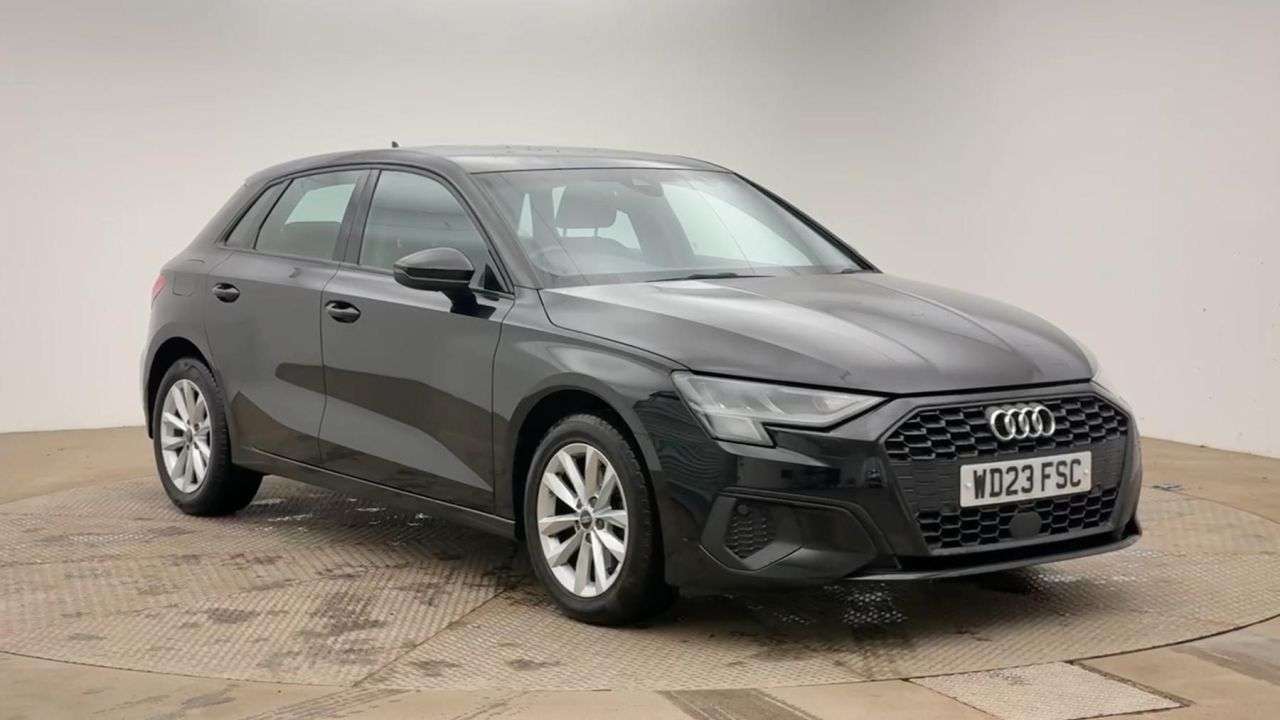 A 2023 AUDI A3 1.0 TFSI 30 Technik Sportback 5dr Petrol Manual Euro 6 (s/s) (110 ps) A 2023 AUDI A3 1.0 TFSI 30 Technik Sportback 5dr Petrol Manual Euro 6 (s/s) (110 ps)