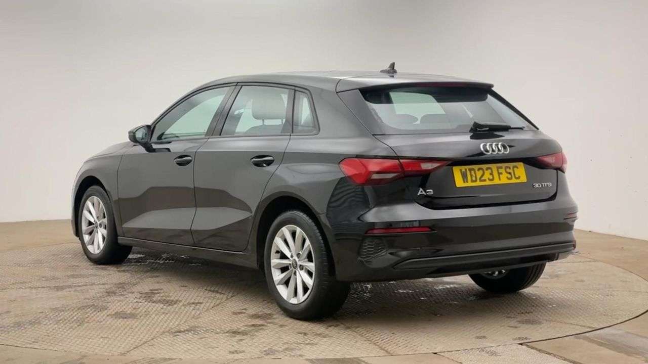 A 2023 AUDI A3 1.0 TFSI 30 Technik Sportback 5dr Petrol Manual Euro 6 (s/s) (110 ps) A 2023 AUDI A3 1.0 TFSI 30 Technik Sportback 5dr Petrol Manual Euro 6 (s/s) (110 ps)