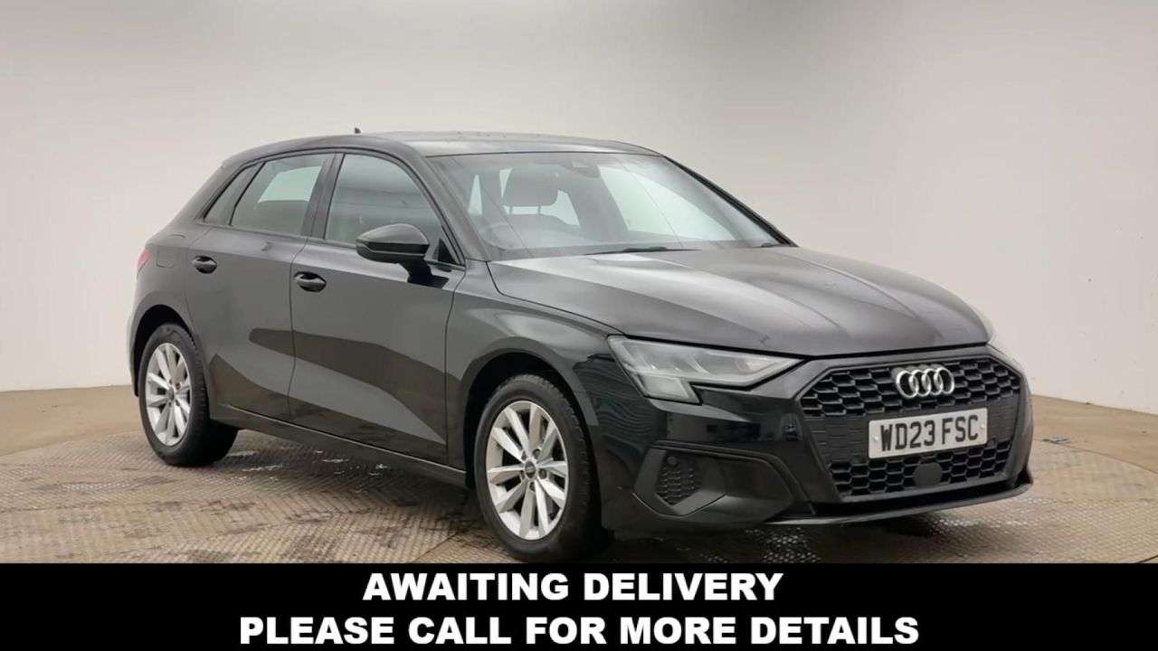 A 2023 AUDI A3 1.0 TFSI 30 Technik Sportback 5dr Petrol Manual Euro 6 (s/s) (110 ps) A 2023 AUDI A3 1.0 TFSI 30 Technik Sportback 5dr Petrol Manual Euro 6 (s/s) (110 ps)