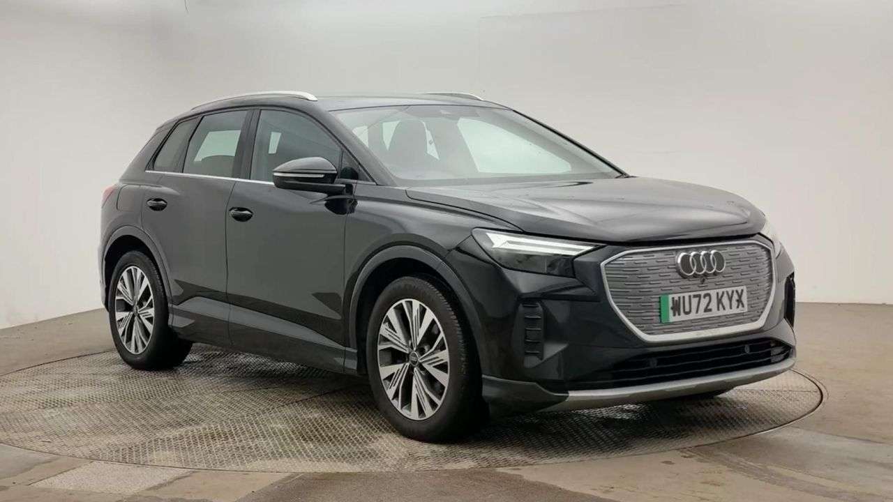A 2022 AUDI Q4 E-TRON 35 Sport SUV 5dr Electric Auto 55kWh (170 ps) A 2022 AUDI Q4 E-TRON 35 Sport SUV 5dr Electric Auto 55kWh (170 ps)