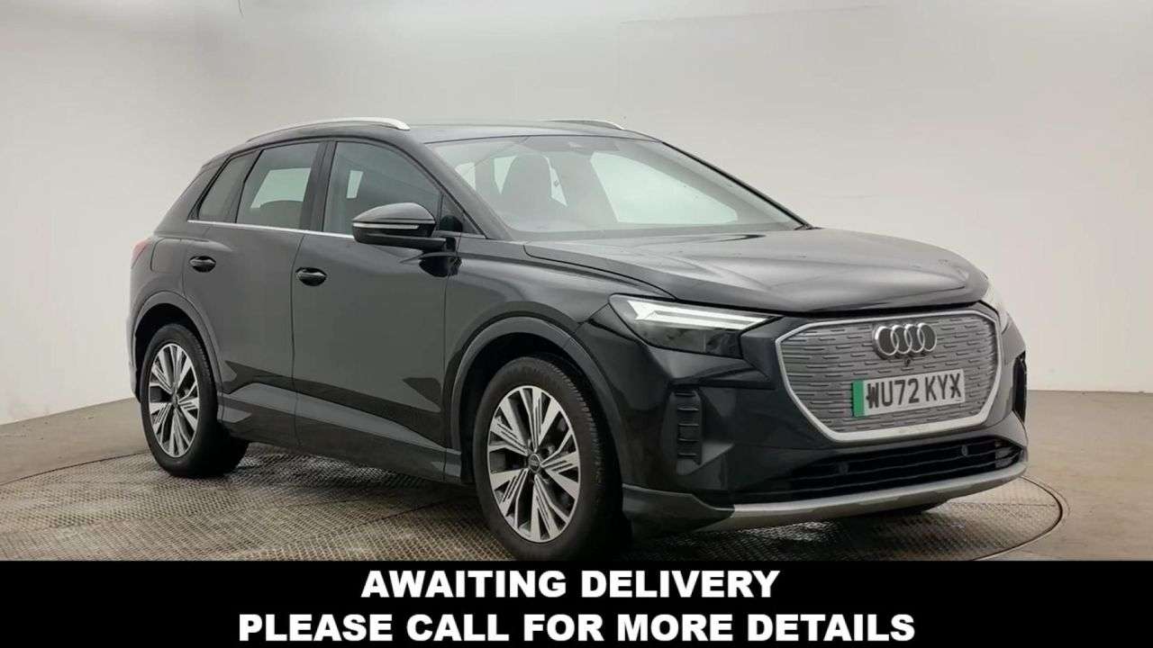 A 2022 AUDI Q4 E-TRON 35 Sport SUV 5dr Electric Auto 55kWh (170 ps) A 2022 AUDI Q4 E-TRON 35 Sport SUV 5dr Electric Auto 55kWh (170 ps)