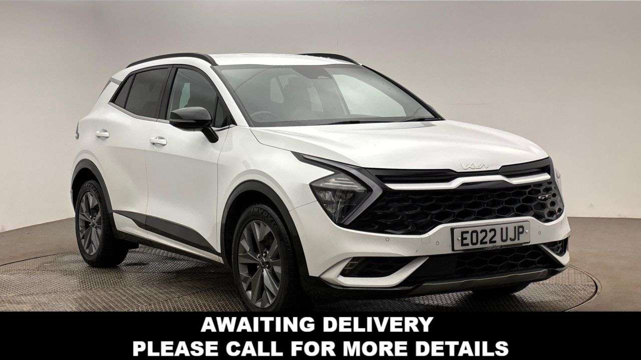 A 2022 KIA SPORTAGE 1.6 h T-GDi GT-Line SUV 5dr Petrol Hybrid Auto Euro 6 (s/s) (226 bhp) A 2022 KIA SPORTAGE 1.6 h T-GDi GT-Line SUV 5dr Petrol Hybrid Auto Euro 6 (s/s) (226 bhp)
