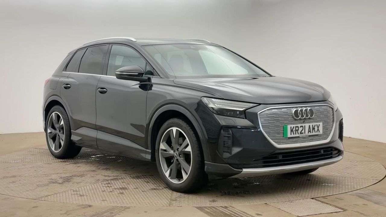 A 2021 AUDI Q4 E-TRON 35 Sport SUV 5dr Electric Auto 55kWh (170 ps) A 2021 AUDI Q4 E-TRON 35 Sport SUV 5dr Electric Auto 55kWh (170 ps)