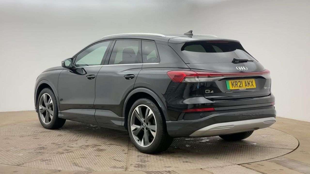 A 2021 AUDI Q4 E-TRON 35 Sport SUV 5dr Electric Auto 55kWh (170 ps) A 2021 AUDI Q4 E-TRON 35 Sport SUV 5dr Electric Auto 55kWh (170 ps)