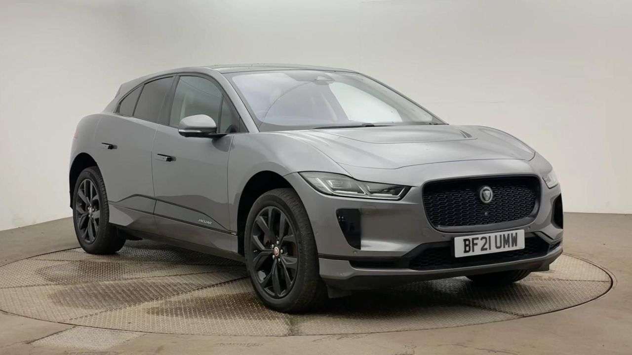 A 2021 JAGUAR I-PACE 400 90kWh HSE SUV 5dr Electric Auto 4WD (400 ps) A 2021 JAGUAR I-PACE 400 90kWh HSE SUV 5dr Electric Auto 4WD (400 ps)