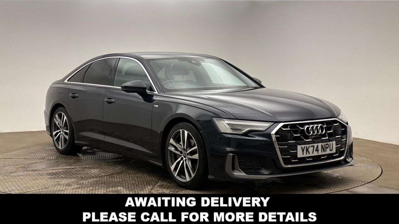 A 2024 AUDI A6 SALOON 2.0 TFSI 40 S line Saloon 4dr Petrol S Tronic Euro 6 (s/s) (204 ps) A 2024 AUDI A6 SALOON 2.0 TFSI 40 S line Saloon 4dr Petrol S Tronic Euro 6 (s/s) (204 ps)