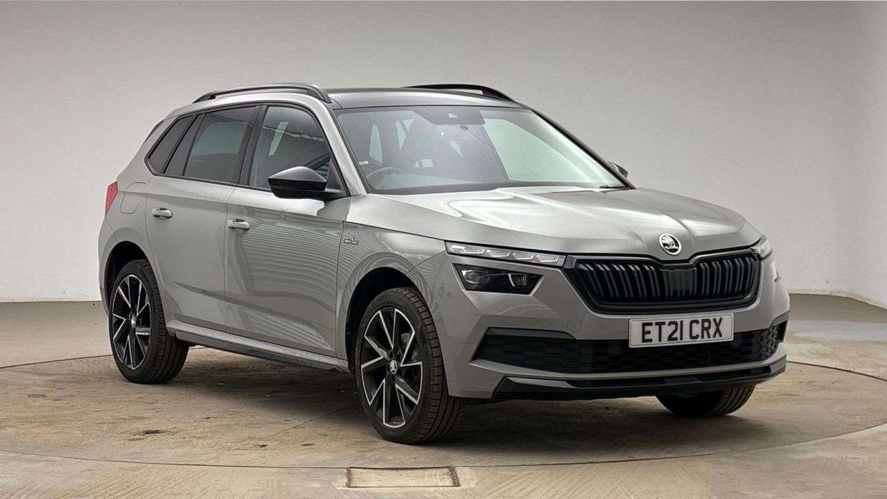 A 2021 SKODA KAMIQ 1.5 TSI ACT Monte Carlo SUV 5dr Petrol DSG Euro 6 (s/s) (150 ps) A 2021 SKODA KAMIQ 1.5 TSI ACT Monte Carlo SUV 5dr Petrol DSG Euro 6 (s/s) (150 ps)