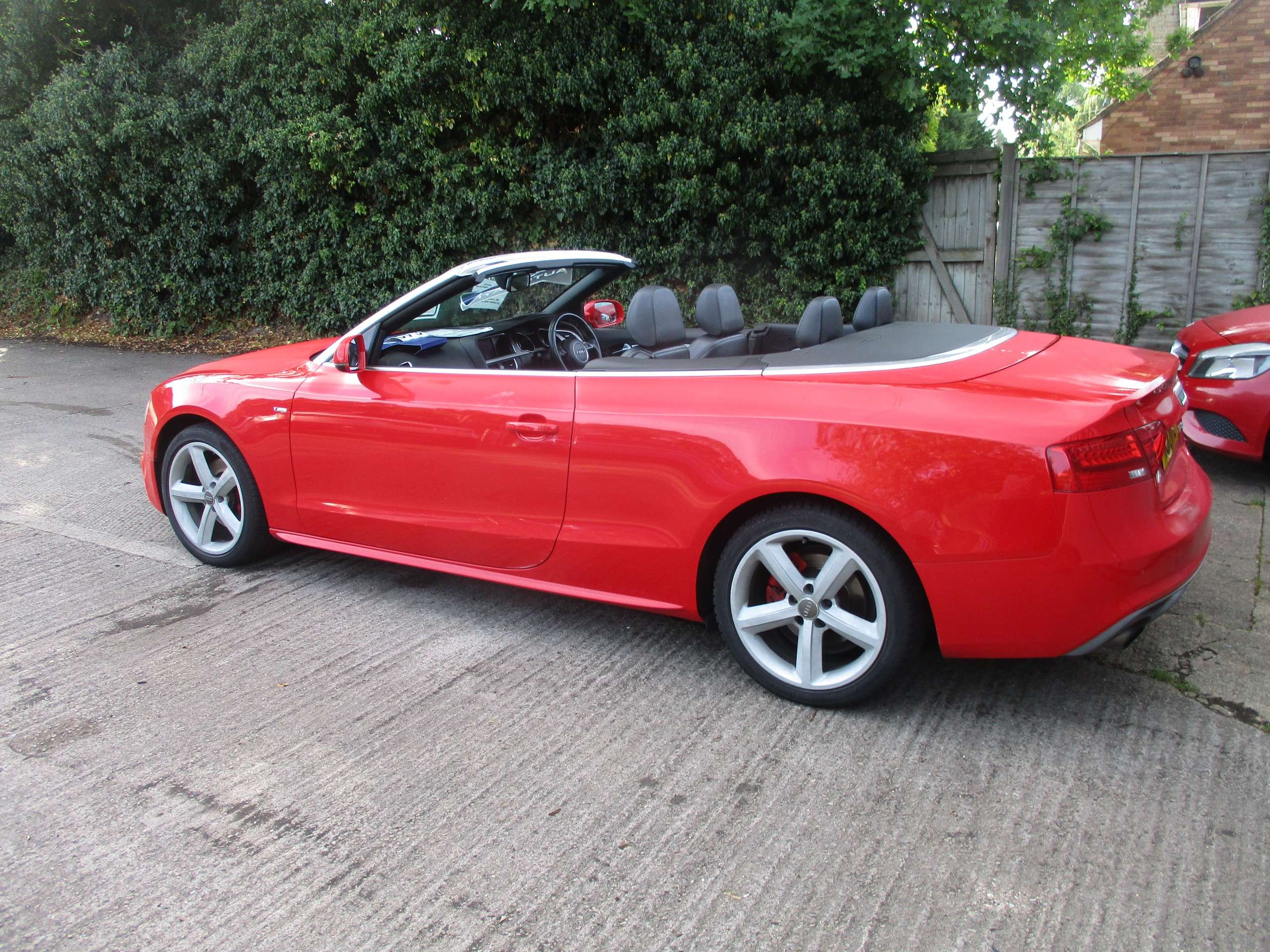 A 2012 AUDI A5 CABRIOLET 2.0 TFSI S line Convertible 2dr Petrol Multitronic Euro 5 (s/s) (211 ps) A 2012 AUDI A5 CABRIOLET 2.0 TFSI S line Convertible 2dr Petrol Multitronic Euro 5 (s/s) (211 ps)