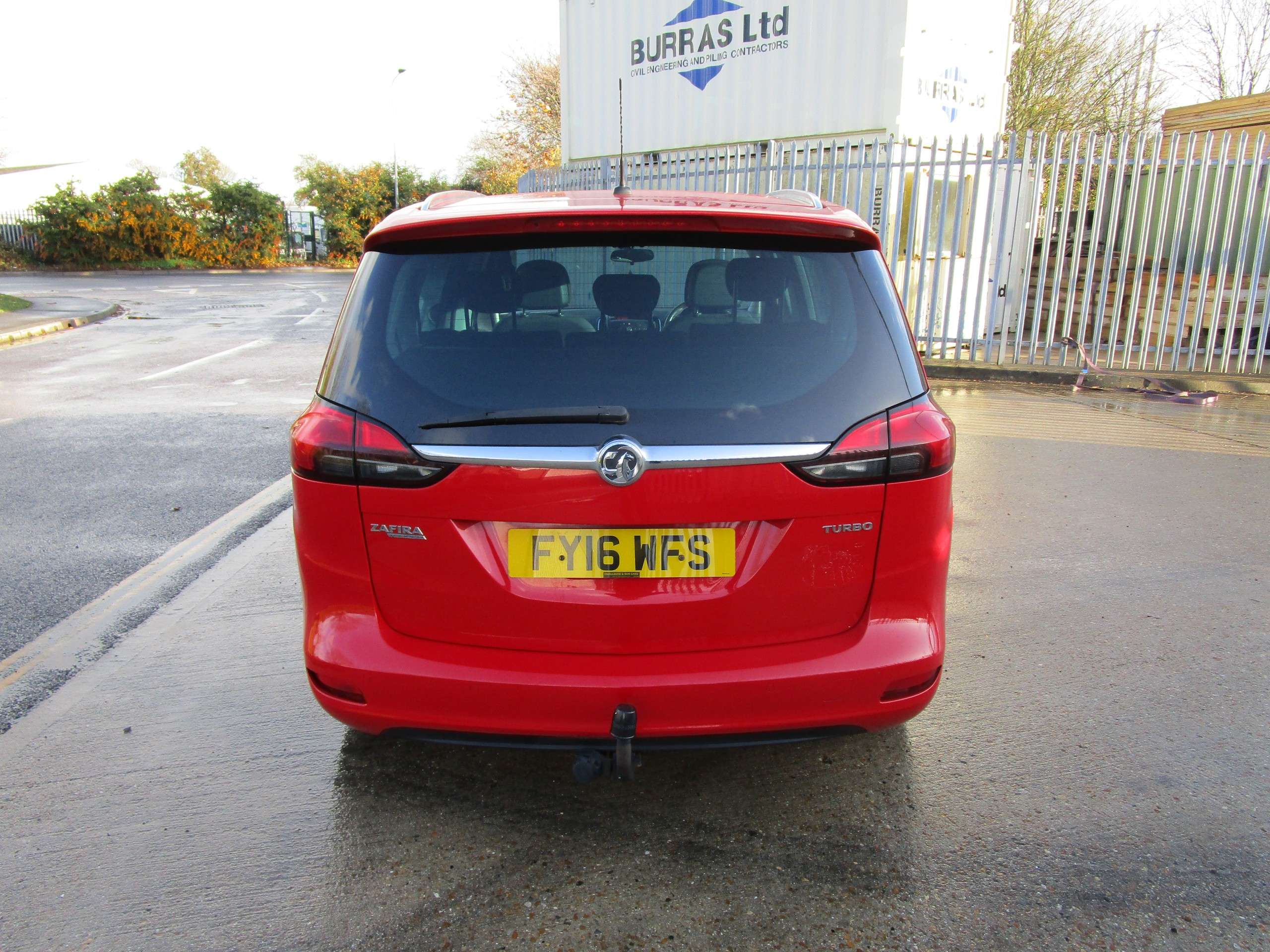 2016 VAUXHALL ZAFIRA TOURER 2016 VAUXHALL ZAFIRA TOURER