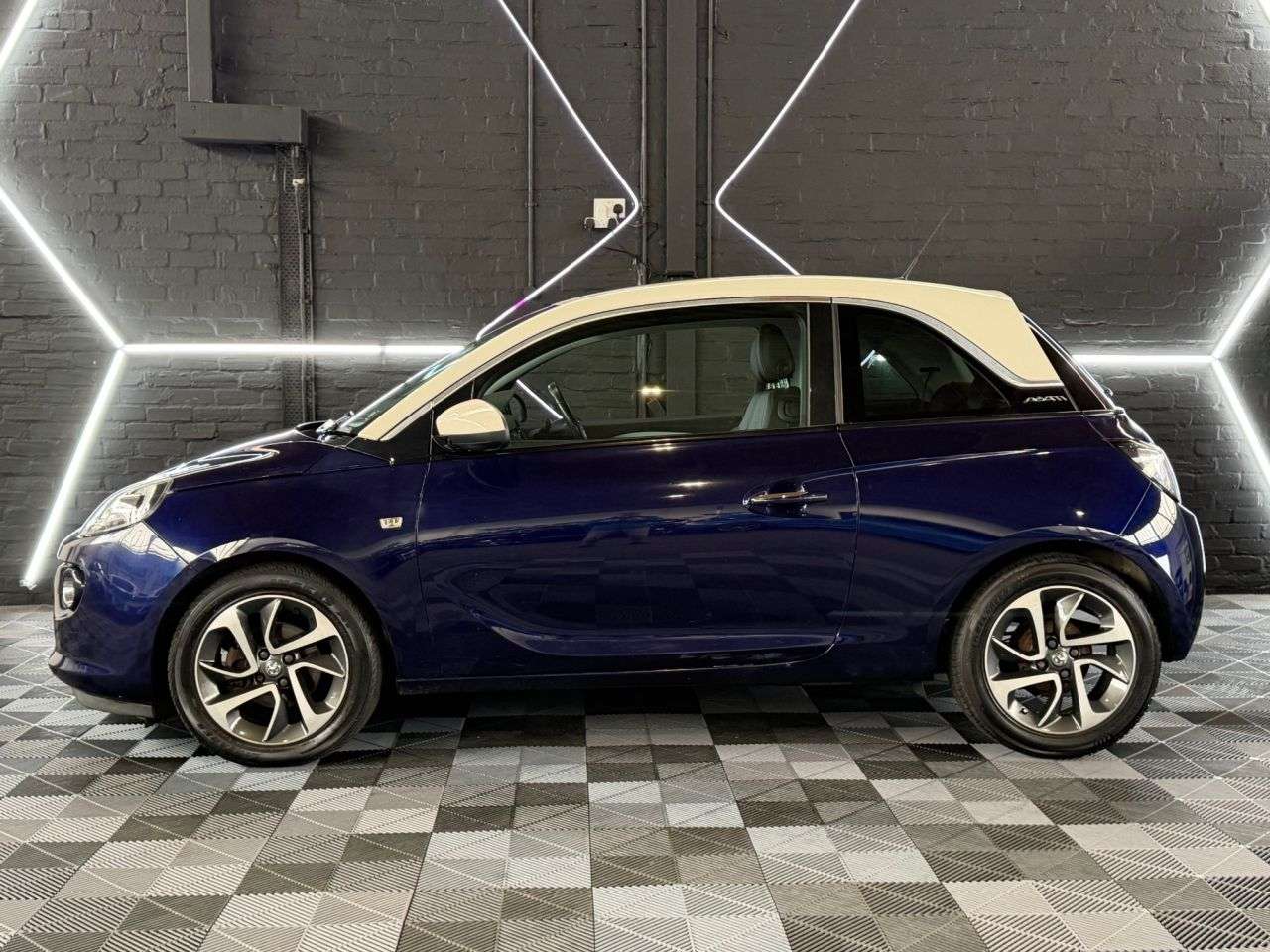 A 2013 VAUXHALL ADAM 1.2 16v JAM Hatchback 3dr Petrol Manual Euro 5 (70 ps) VERY LOW MILEAGE, ON A 2013 VAUXHALL ADAM 1.2 16v JAM Hatchback 3dr Petrol Manual Euro 5 (70 ps) VERY LOW MILEAGE, ON