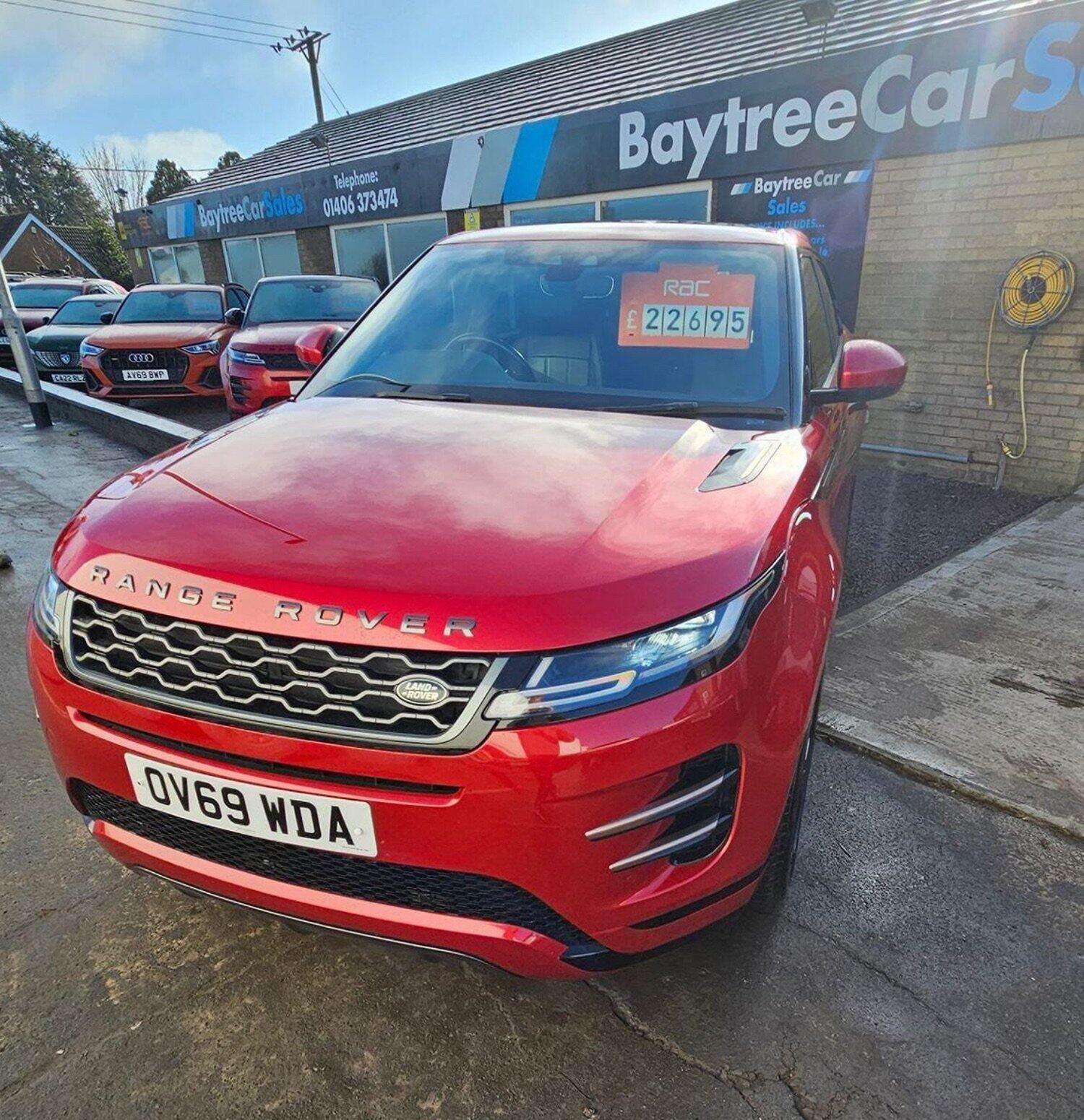 2019 LAND ROVER RANGE ROVER EVOQUE 2019 LAND ROVER RANGE ROVER EVOQUE