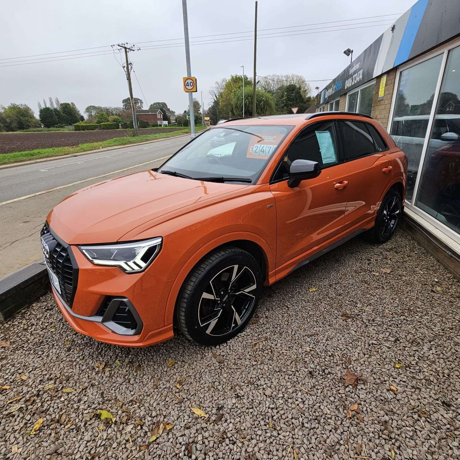 A 2019 AUDI Q3 2.0 TDI 40 S line A 2019 AUDI Q3 2.0 TDI 40 S line