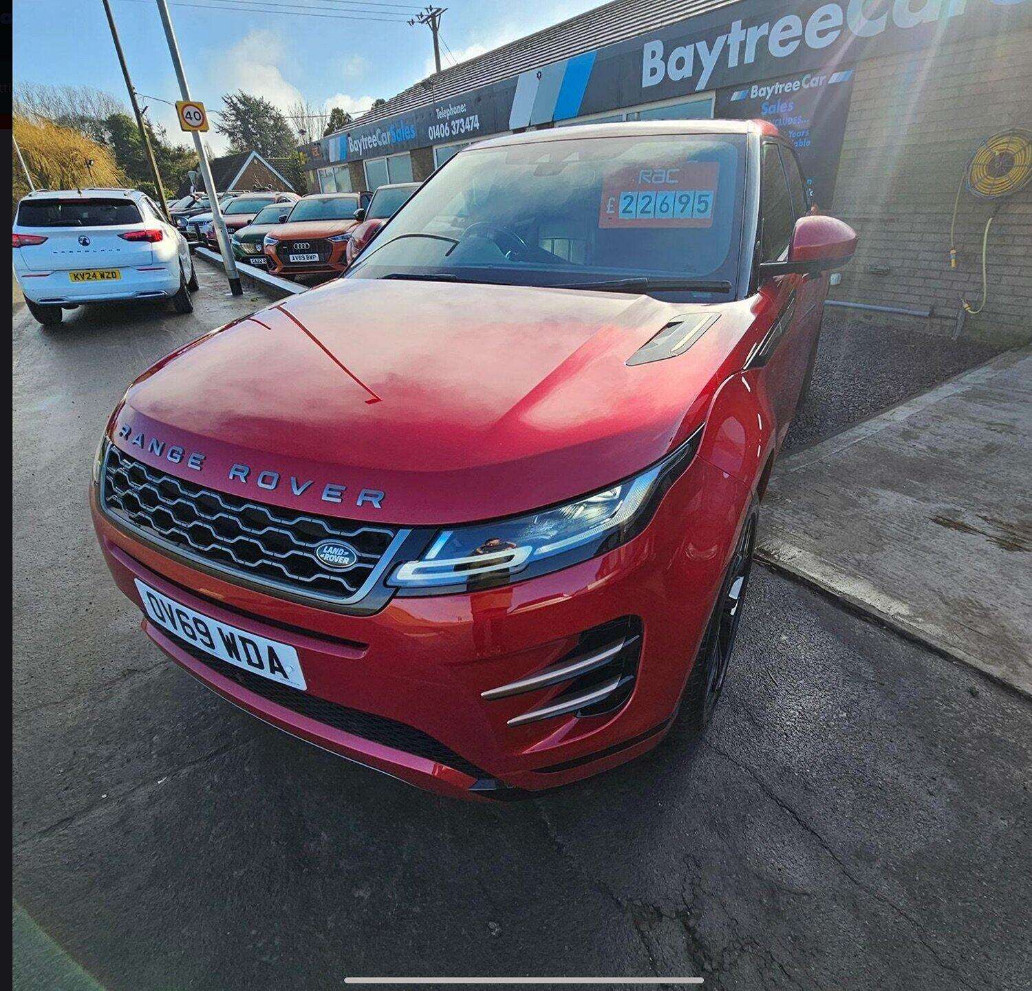 2019 LAND ROVER RANGE ROVER EVOQUE 2019 LAND ROVER RANGE ROVER EVOQUE
