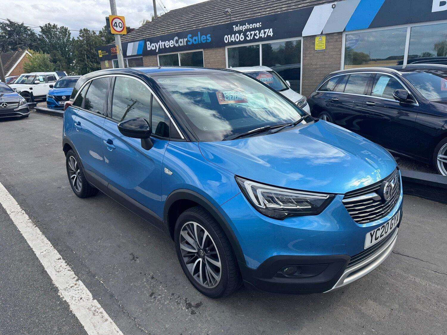 A 2020 VAUXHALL CROSSLAND X 1.2 Turbo Elite A 2020 VAUXHALL CROSSLAND X 1.2 Turbo Elite
