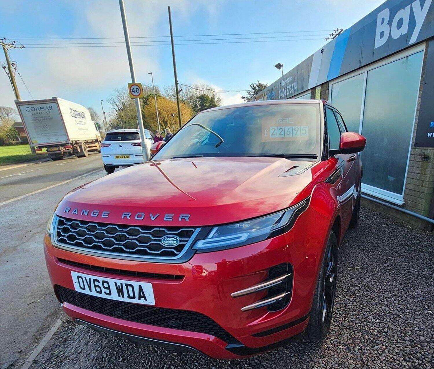 2019 LAND ROVER RANGE ROVER EVOQUE 2019 LAND ROVER RANGE ROVER EVOQUE