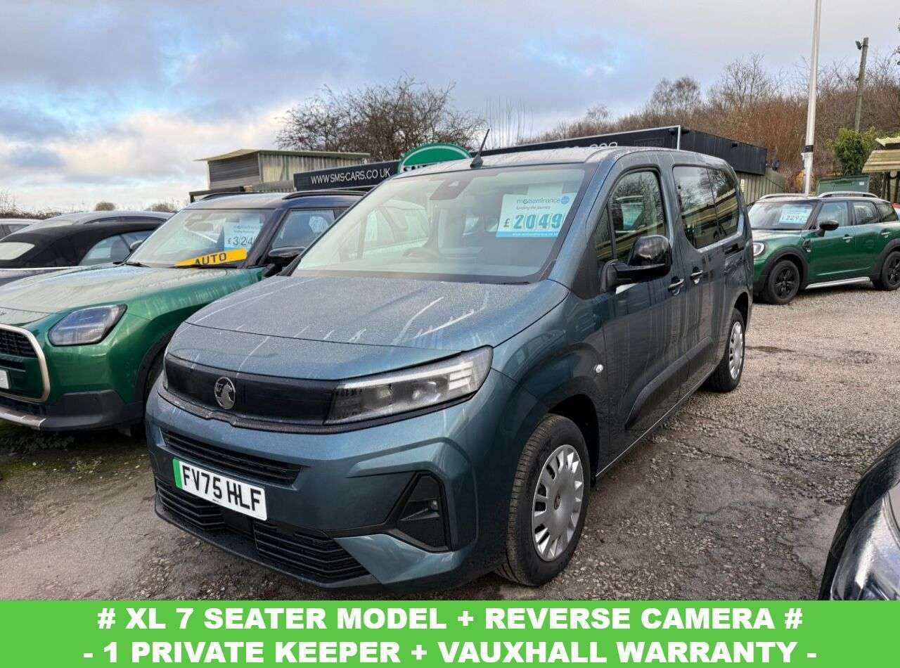 2025 VAUXHALL COMBO LIFE ELECTRIC 2025 VAUXHALL COMBO LIFE ELECTRIC